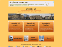 Tablet Screenshot of grenobleurl.fr